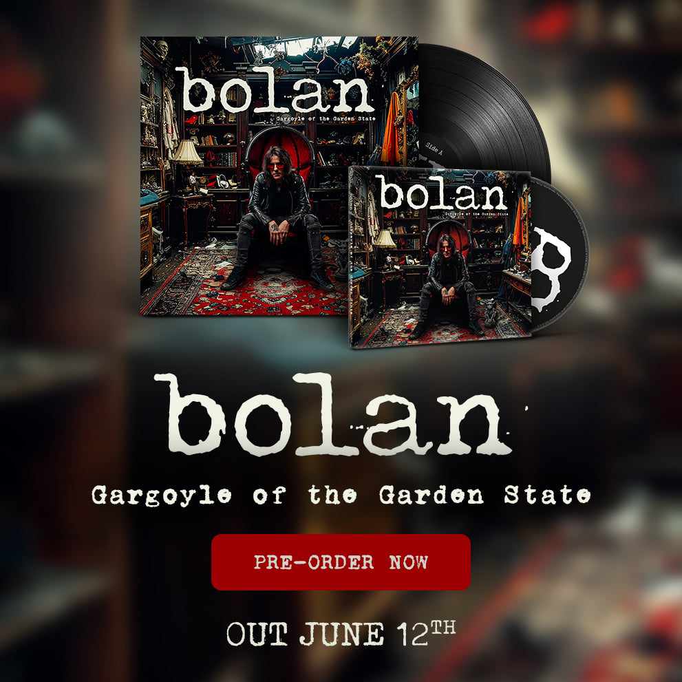 Bolan - Gargoyle of the Garden State. Pre-order now. Out June 12, 2026.